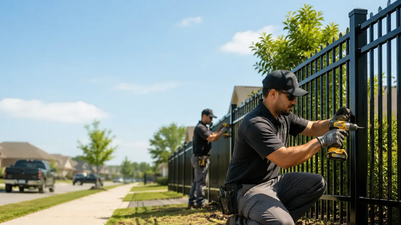 Metal Fence Installation in Albany, IL